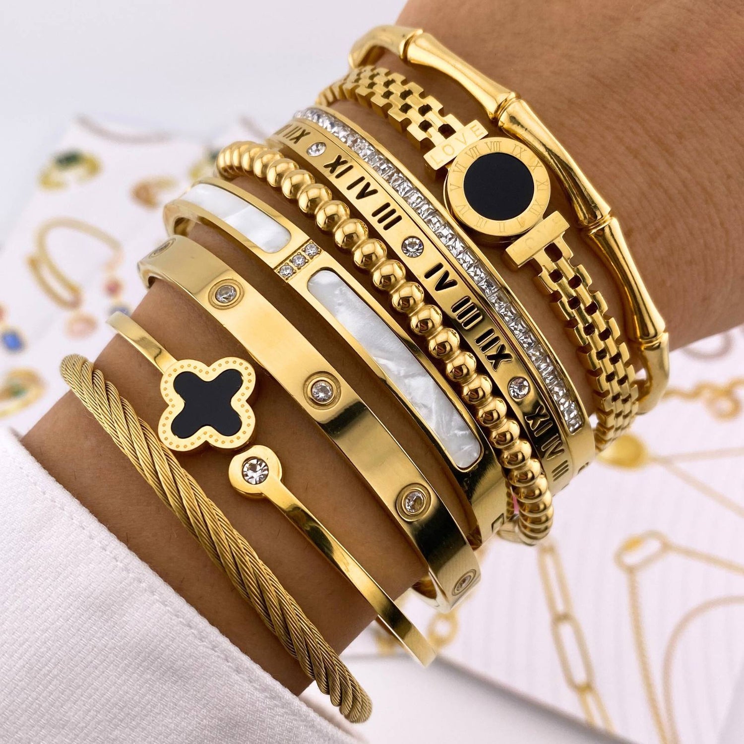 Gold Bangles